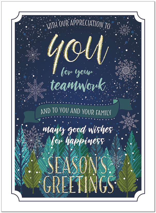 christmas cards for employees